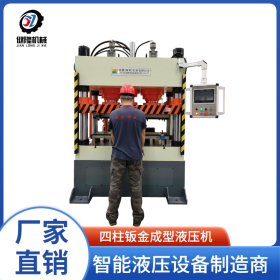 按需定制 200噸伺服四柱鈑金液壓機
